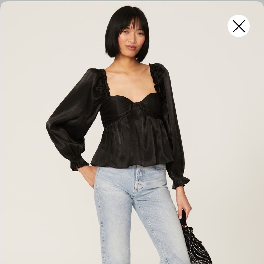 ASTR the Label Irene Sweetheart Top